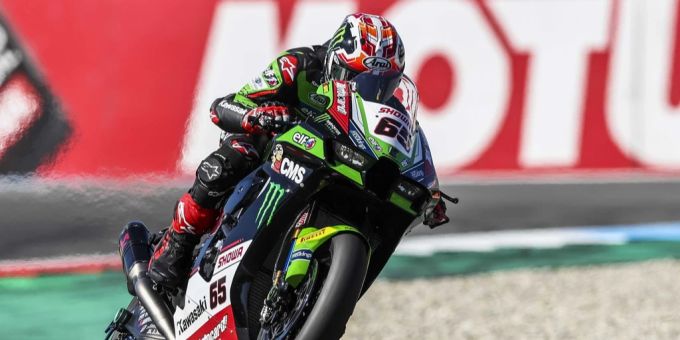 Jonathan Rea konnte nach der Kollision mit Toprak Razgatlioglu nicht weiterfahren. Jonathan Rea
