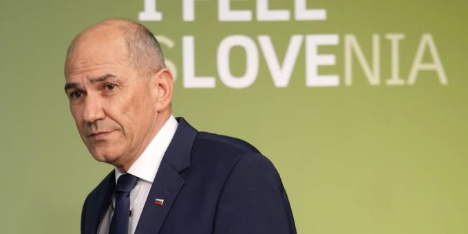 Janez Jansa wurde in Slowenien abgewählt, Robert Golob wird nächster Ministerpräsident. Janez Jansa Robert Golob