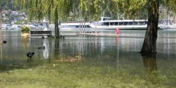 Sommer 2021 Unwetter Bielersee