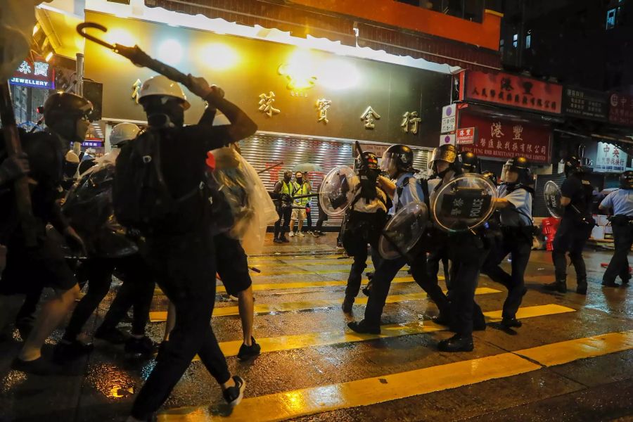 Proteste in Hongkong