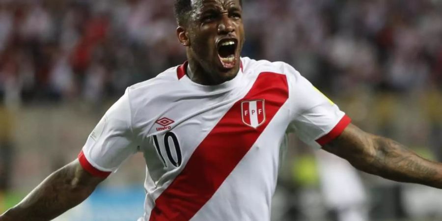 Jefferson Farfán fällt für Peru bei der Copa América aus. Foto\ Rodrigo Abd/AP Foto: Rodrigo Abd