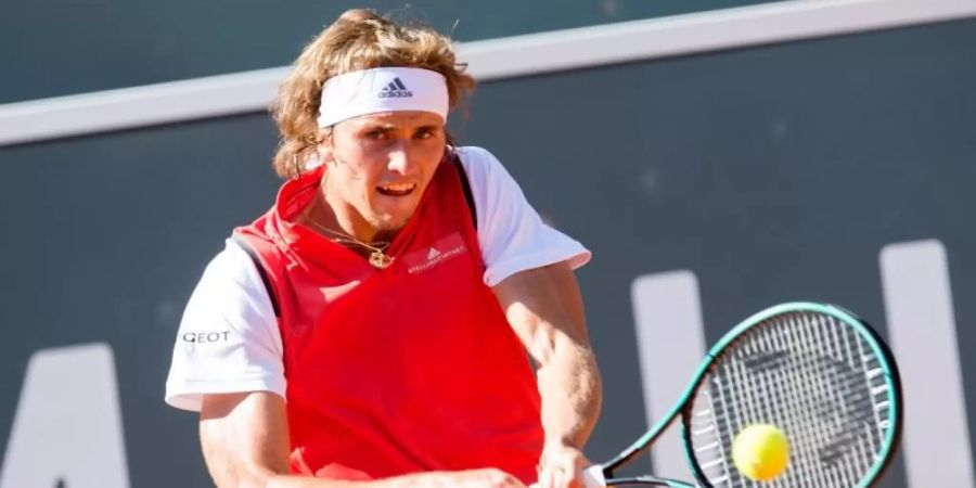Der Weltranglisten-Fünfte Alexander Zverev hat beim Turnier in Hamburg das Halbfinale erreicht. Foto: Daniel Bockwoldt