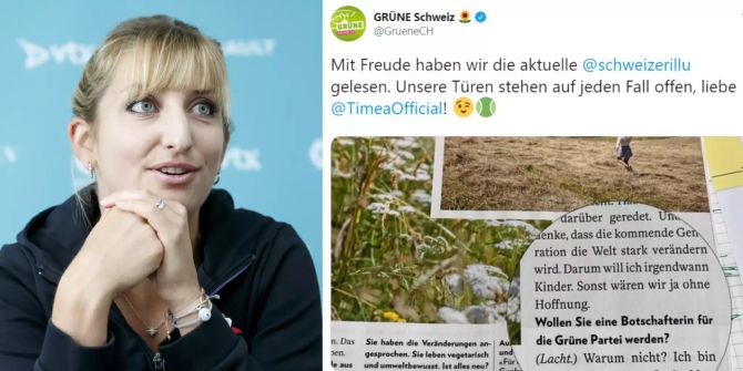 Timea Bacsinszky Grüne Partei