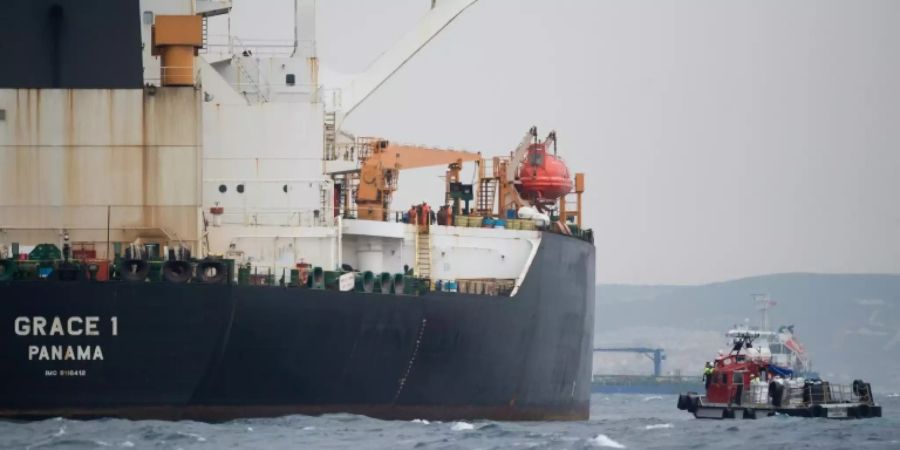 Tanker mit iranischem Erdöl vor Gibraltar festgesetzt