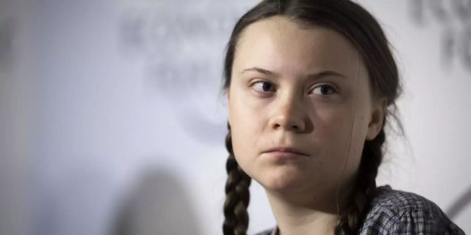 Greta Thunberg wef 2019