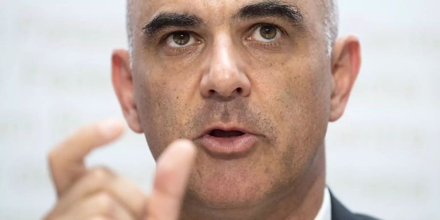 Bundesrat Alain Berset SP