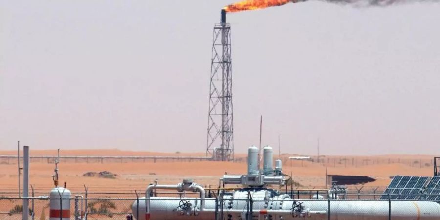 Ölfeld in Saudi-Arabien. Foto: Ali Haieder/EPA