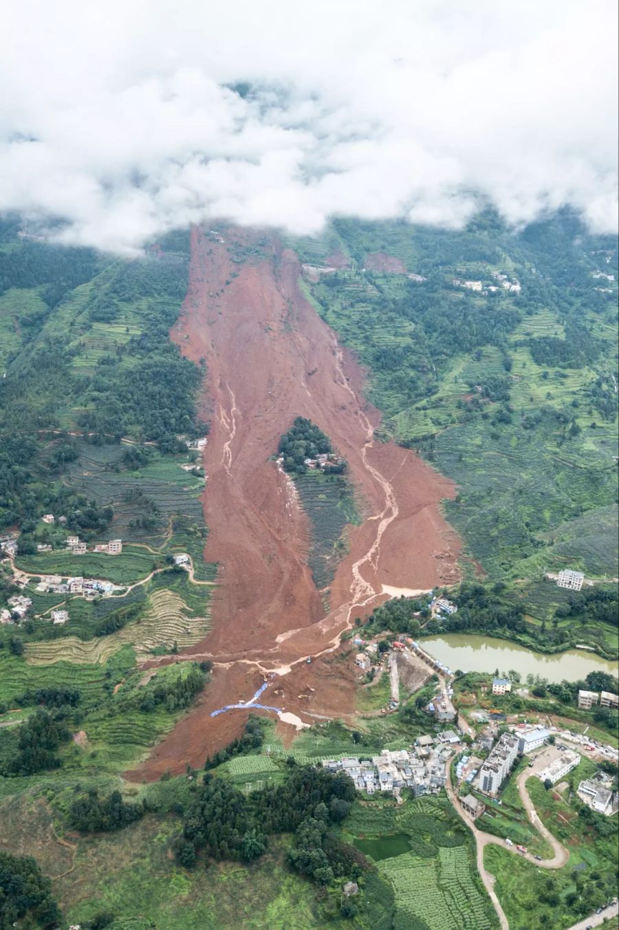 Erdrutsche in China