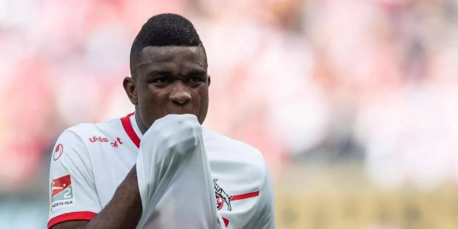 Der 1. FC Köln kann wieder auf Jhon Cordoba setzen. Foto: Marius Becker