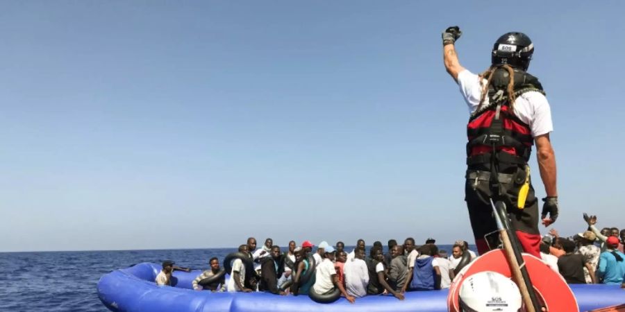 Rettungseinsatz der «Ocean Viking» am Sonntag