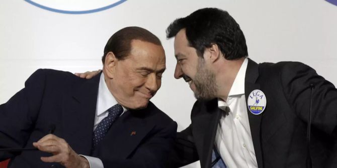 Matteo Salvini Silvio Berlusconi