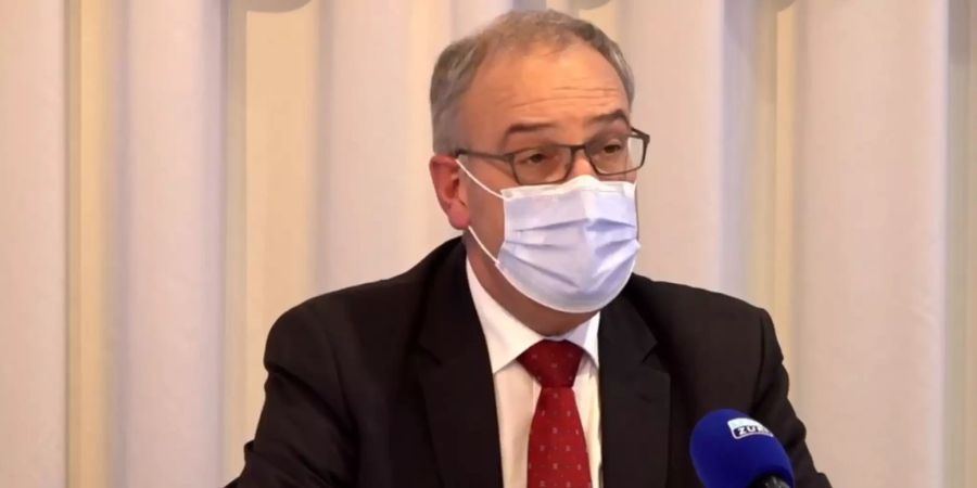 Flughafen Zürich Guy Parmelin