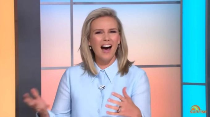 Edwina Bartholomew konnte im Live-TV nicht mehr an sich halten. meghan markle