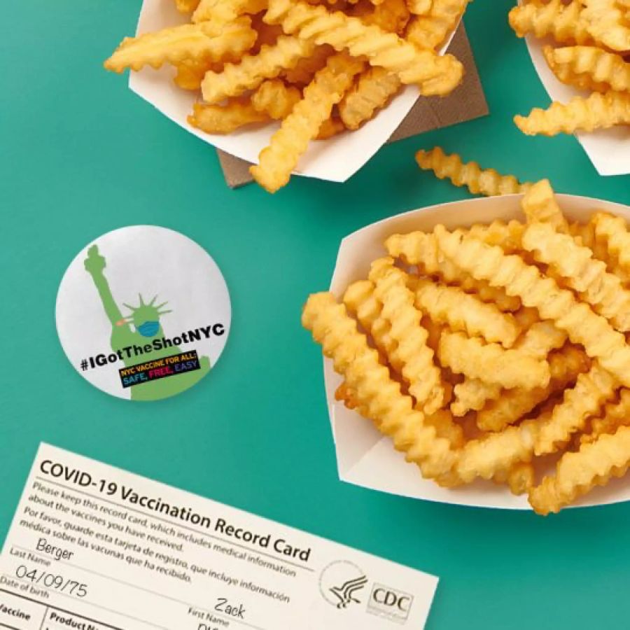 Shake Shack pommes coronavirus