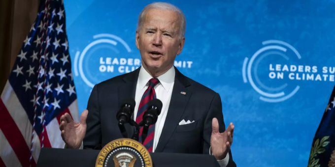 Joe Biden erreicht sein Impf-Ziel vor der genannten Deadline. joe biden