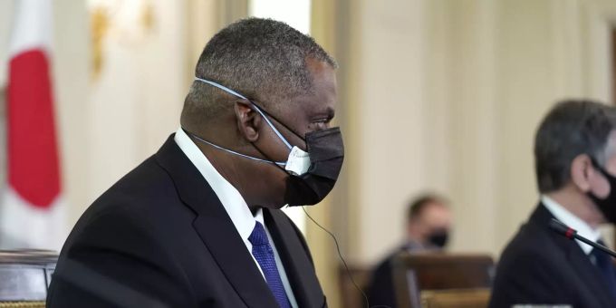 US-Verteidigungsminister Lloyd Austin. US Japan