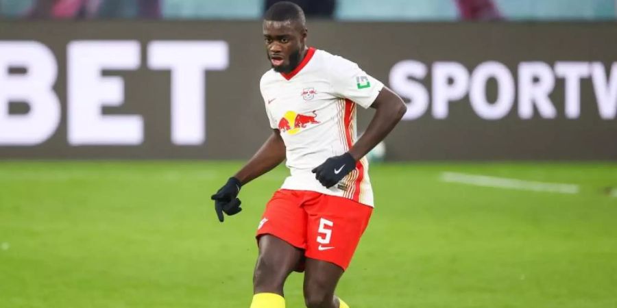 Wechselt von RB Leipzig zum FC Bayern: Dayot Upamecano. Foto: Jan Woitas/dpa-Zentralbild/dpa