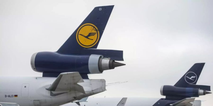 Lufthansa-Maschinen in Frankfurt