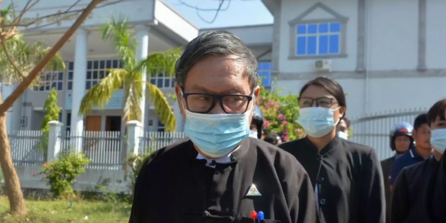 Der Anwalt Khin Maung Zaw