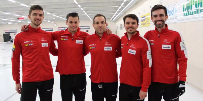 Die Genfer Curler vertreten die Schweiz an der WM in Calgary. Swiss Curling