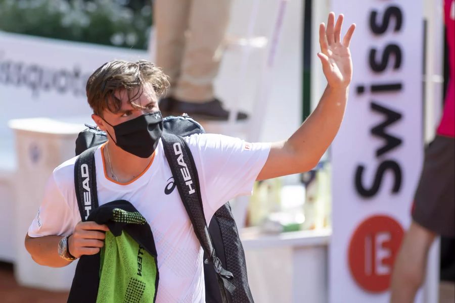 Erst im Viertelfinal gegen Pablo Andujar musste sich der Youngster geschlagen geben.