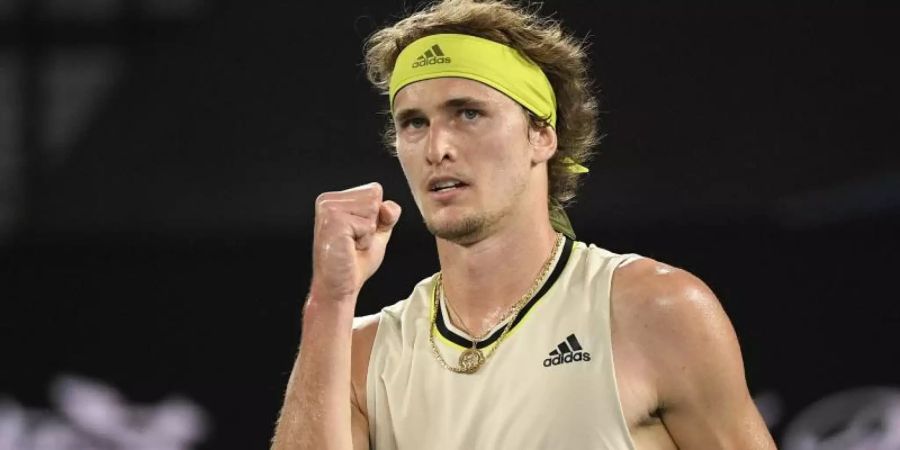 Steht in Acapulco in Runde zwei: Alexander Zverev. Foto: Andy Brownbill/AP/dpa