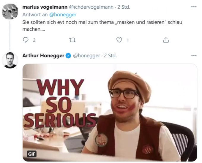 Arthur Honegger macht sich keine Sorgen. arthur honegger