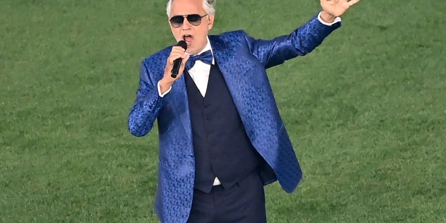 Der italienische Tenor Andrea Bocelli wird beim Konzert für König Charles singen.