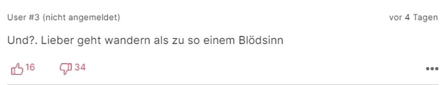 Auch dieser Nau.ch-Leser kann Meghans Entscheidung nachvollziehen.