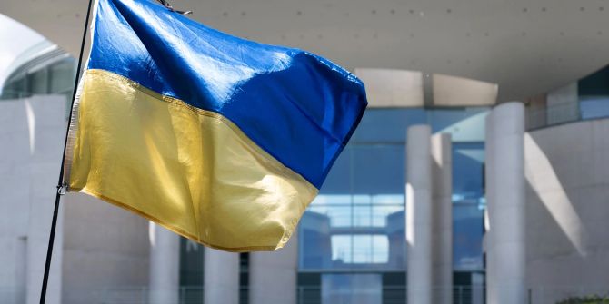 Ukraine Flagge
