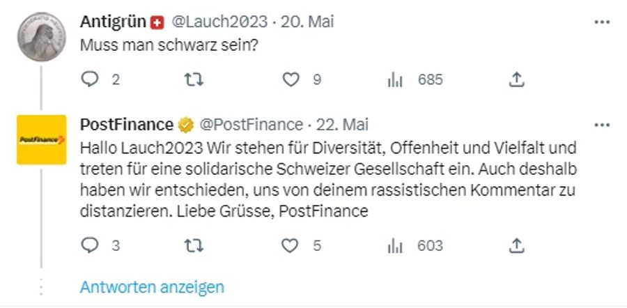 Dabei betont das Unternehmen seinen Einsatz für Diversität und Offenheit.