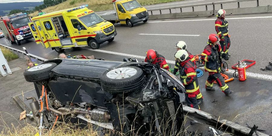 Unfall auf A12