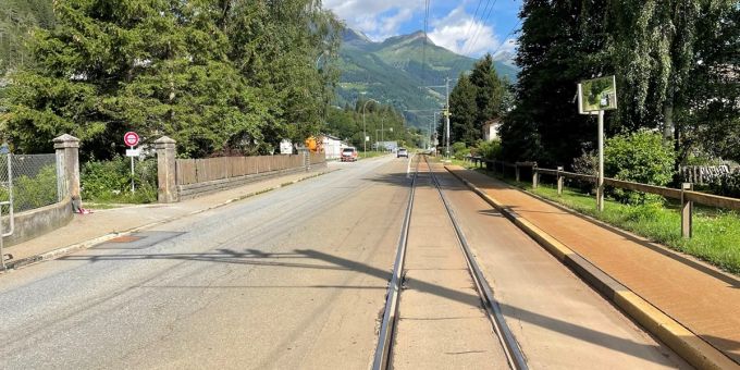 Le Prese GR: Selbstunfall mit Motorrad. Le Prese GR Unfall
