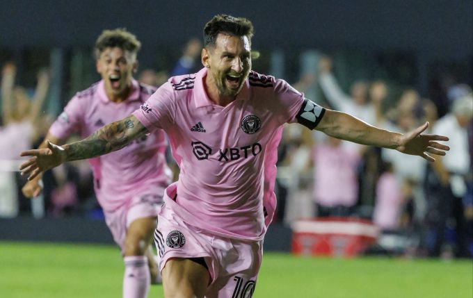 Lionel Messi verdient bei Inter Miami «nur» rund 55 Millionen pro Jahr. Lionel Messi Inter Miami