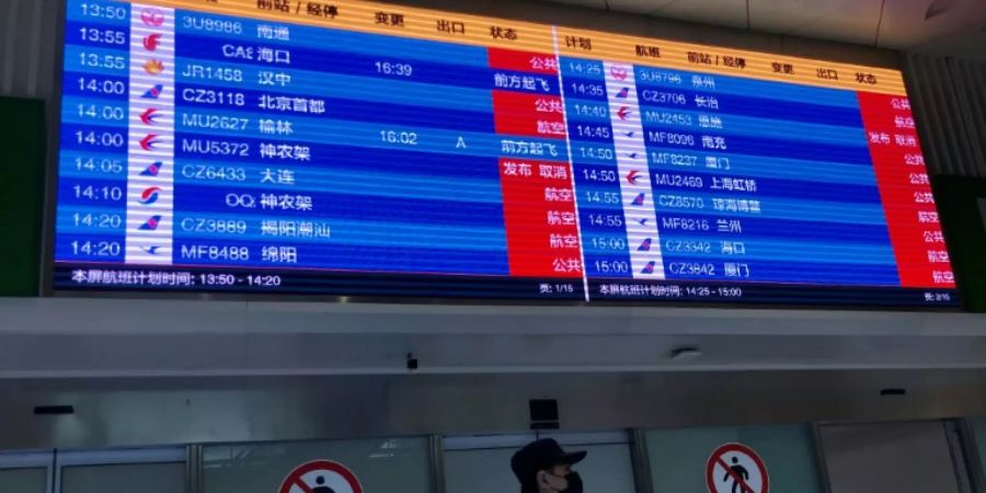 Lahm gelegte Stadt Wuhan