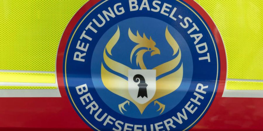 Das Emblem der Berufsfeuerwehr Basel-Stadt