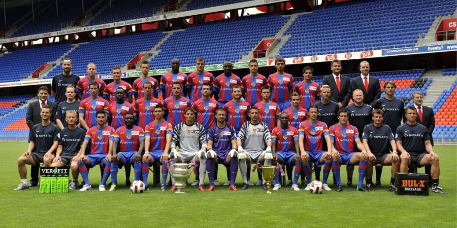 Das Teamfoto des FC Basel.