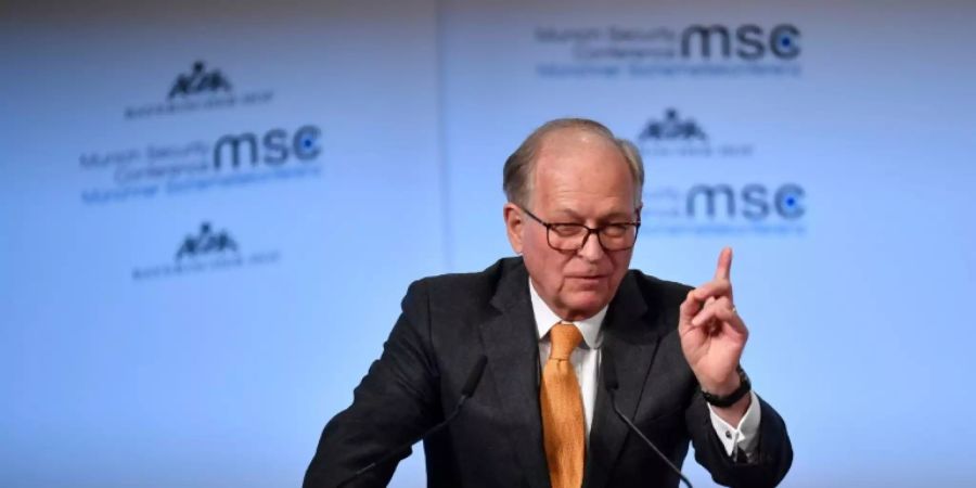 Chef der Münchner Sicherheitskonferenz, Ischinger