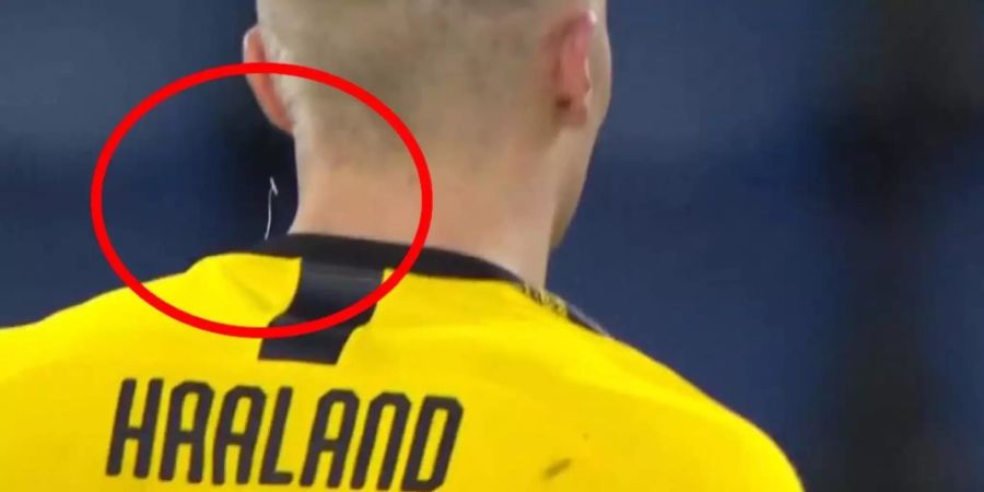 Erling Braut Haaland vom BVB hadert mit Etikette.