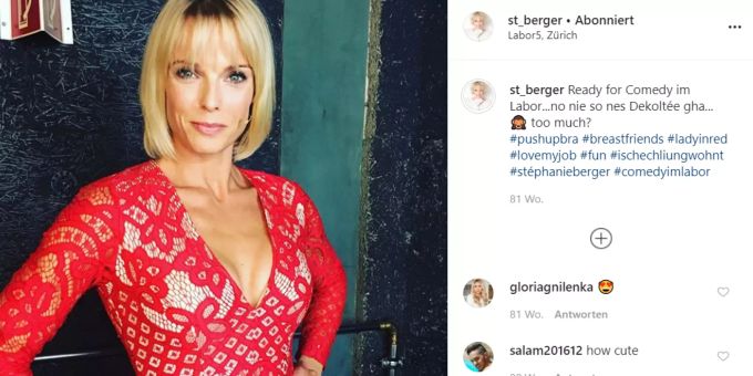 Stéphanie Berger nervt sich ab Positiv-Sprüchen. Stéphanie Berger