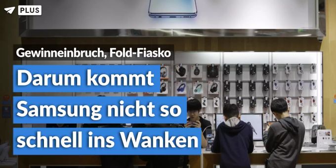 Trotz Gewinneinbruch - Darum kommt Samsung nicht so schnell ins Wanken Trotz Gewinneinbruch - Darum kommt Samsung nicht so schnell ins Wanken