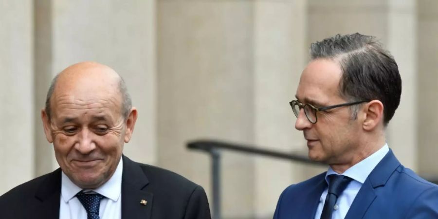 Le Drian und Maas