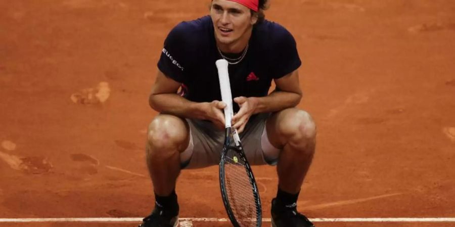 Alexander Zverev spielt derzeit nicht sein bestes Tennis. Foto: Bernat Armangue/AP