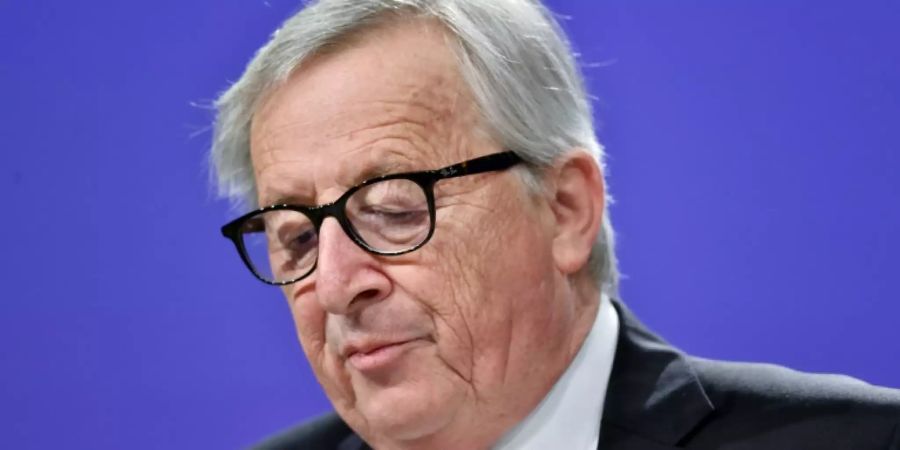 Juncker in Brüssel