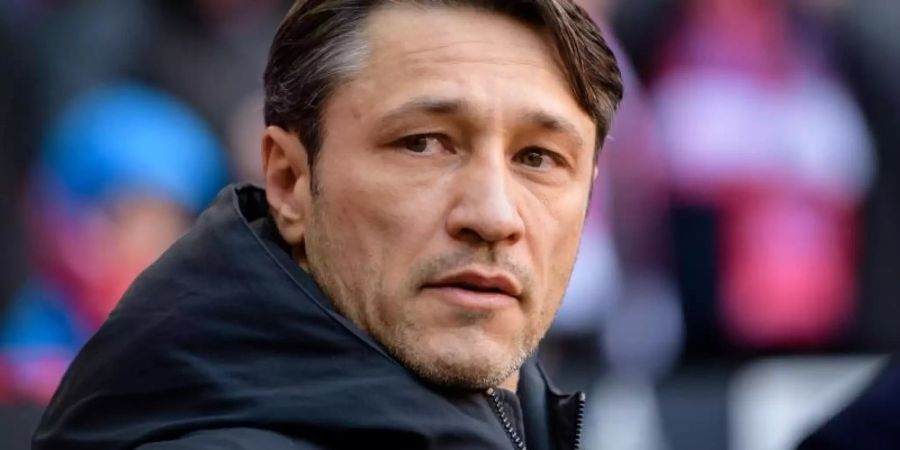 Trainer Niko Kovac rügte Rafinha für dessen öffentliche Kritik an ihm. Foto: Matthias Balk