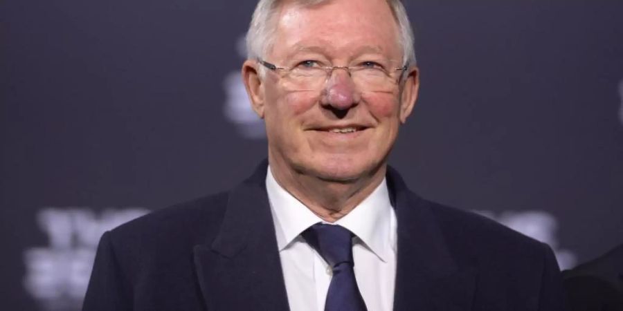 Kehrt für ein Spiel auf die Trainerbank zurück: Sir Alex Ferguson. Foto: Patrick Seeger