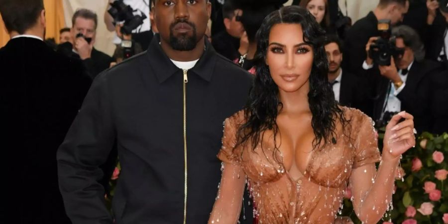 Kim Kardashian und Kanye West bei der New Yorker Met Gala