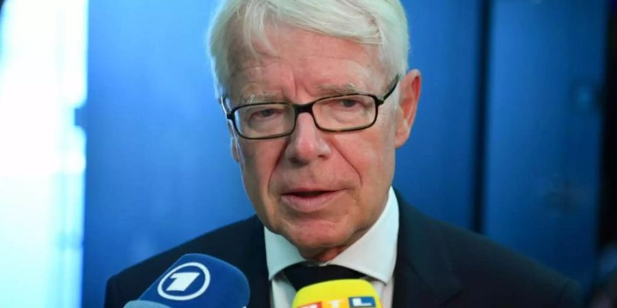 Weil am letzten Spieltag in Gladbach: BVB- und DFL-Boss Reinhard Rauball. Foto: Soeren Stache