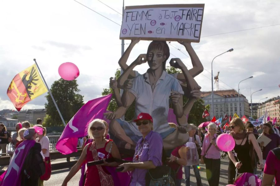 Frauenstreik Genf 2011