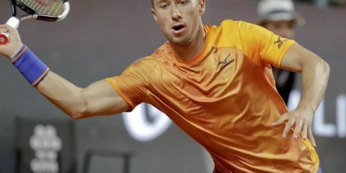Hatte gegen Novak Djokovic in Rom keine Chance: Philipp Kohlschreiber. Foto: Andrew Medichini/AP